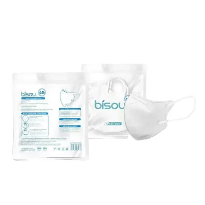 Khẩu Trang 6D Mask Bisou Trắng Bịch 10 Cái
